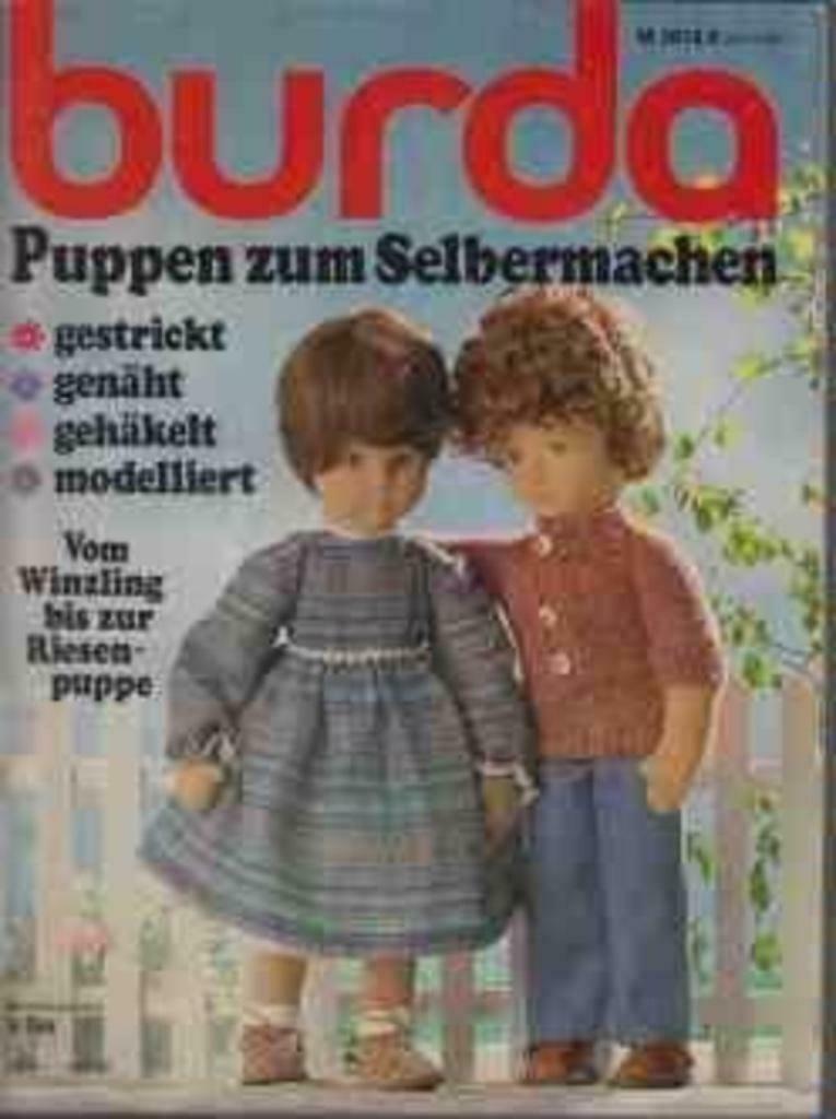 Puppen zum selbermachen, Burda, Boeken, Ophalen