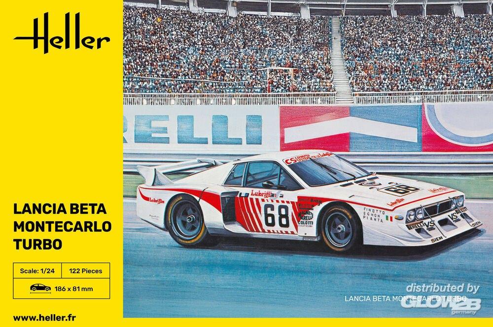 HELLER 80741 Lancia Beta Montecarlo Turbo échelle 1/24, Neuf, Enlèvement ou Envoi, Voiture, Plus grand que 1:32
