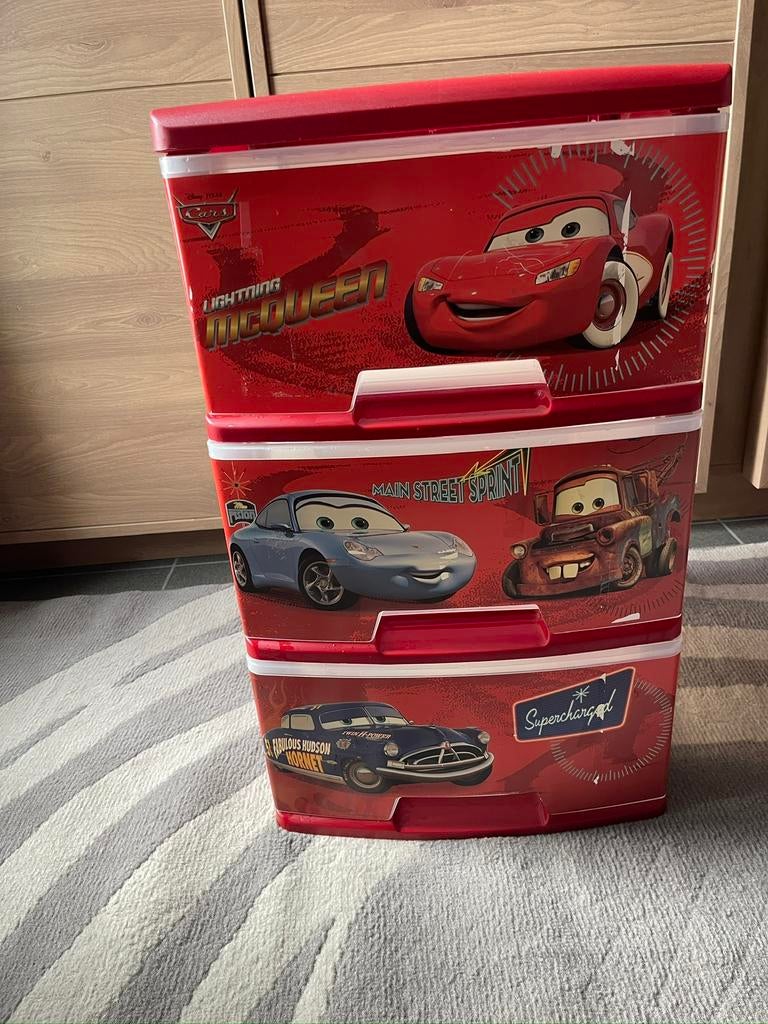 Cars kastje, Ophalen, Zo goed als nieuw