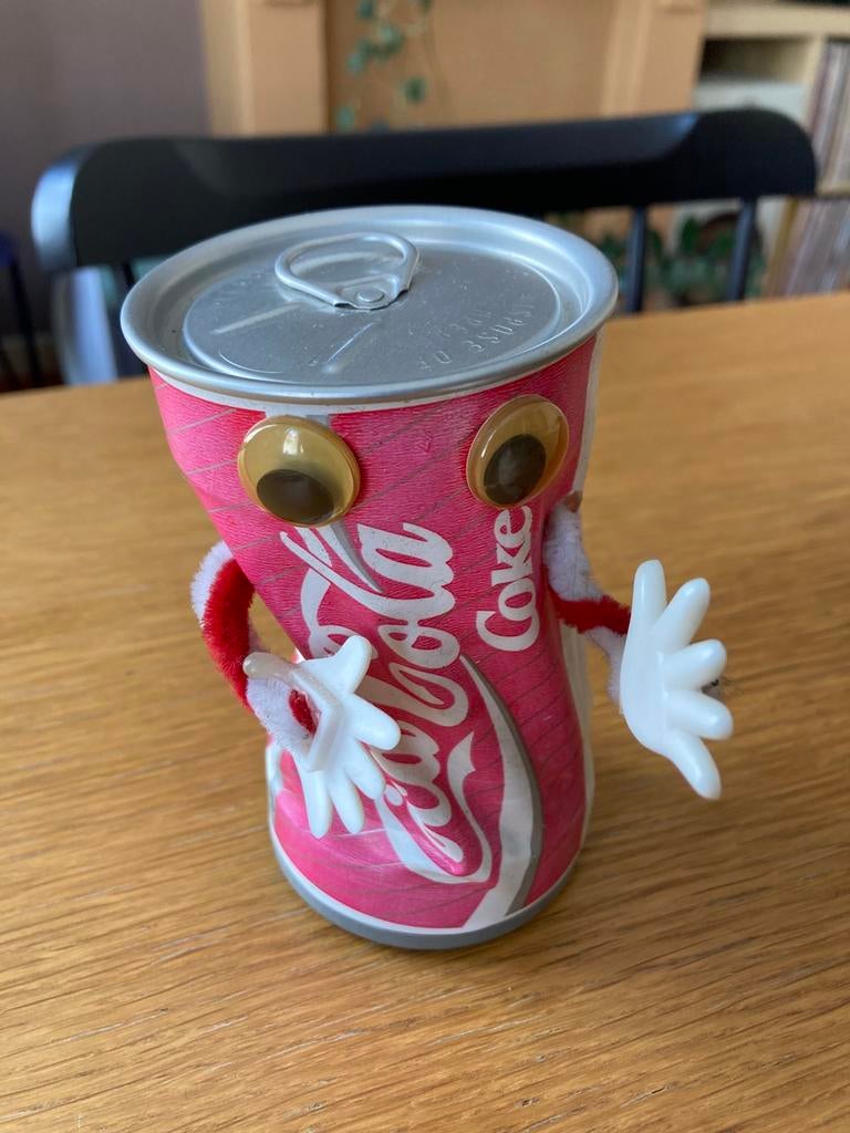 Dansend Coca Cola Blikje, Verzamelen, Ophalen of Verzenden, Gebruikt