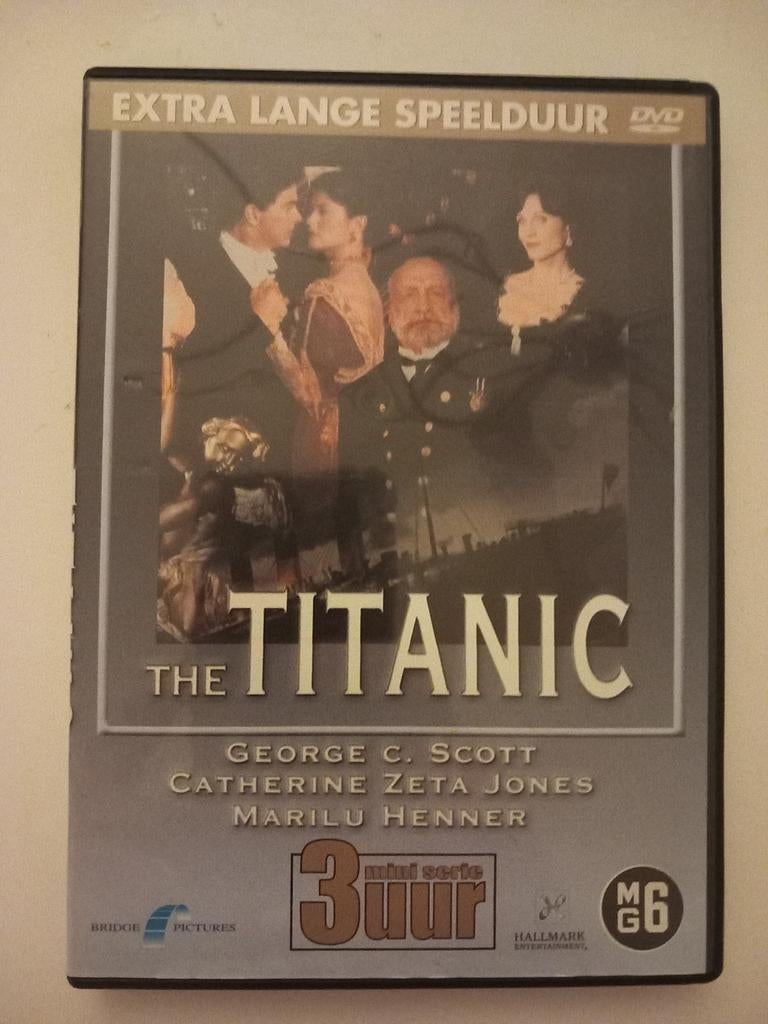Dvd The Titanic met Catherine Zeta Jones (Miniserie), Ophalen of Verzenden, Waargebeurd drama