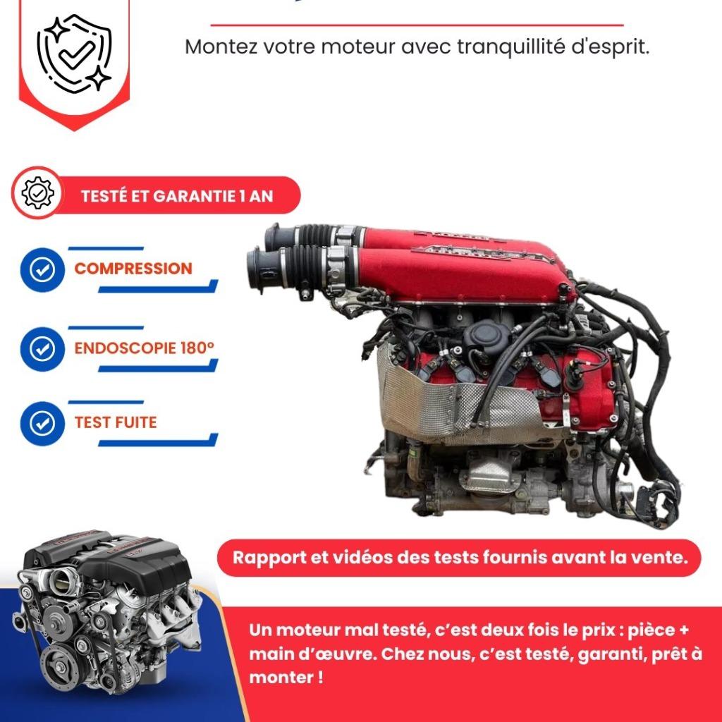 Moteur complet ferrari 458 f142 spider 4.5 v8 570cv, Autos : Pièces & Accessoires, Moteurs & Accessoires, Autres marques automobiles