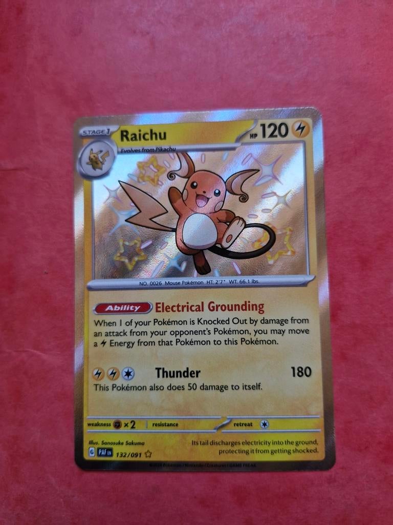 Raichu, Ophalen of Verzenden, Zo goed als nieuw