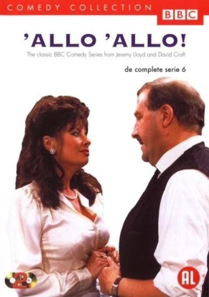'Allo 'allo, de complete serie 6., Cd's en Dvd's, Alle leeftijden, Ophalen of Verzenden, Zo goed als nieuw, Boxset