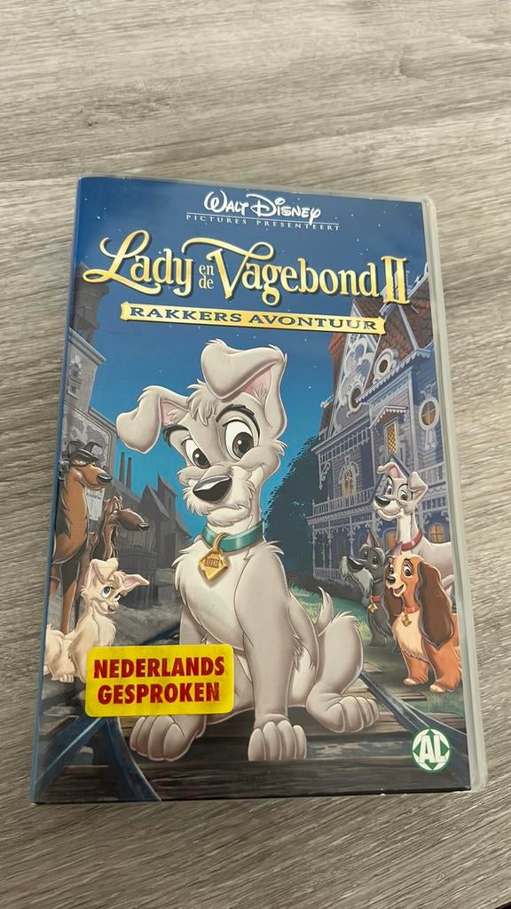 Lady en de Vagebond 2 - Rakker’s avontuur, Cd's en Dvd's, Tekenfilm, Alle leeftijden, Ophalen of Verzenden, Zo goed als nieuw