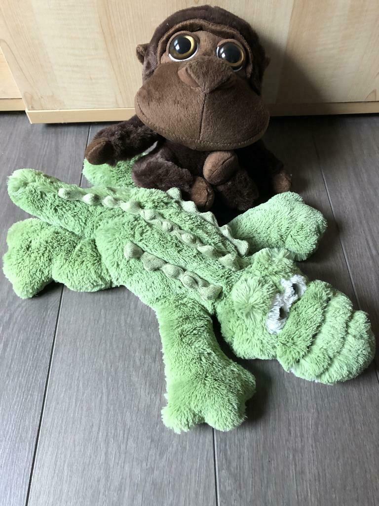 Pluche knuffel aap, Ophalen of Verzenden, Nieuw