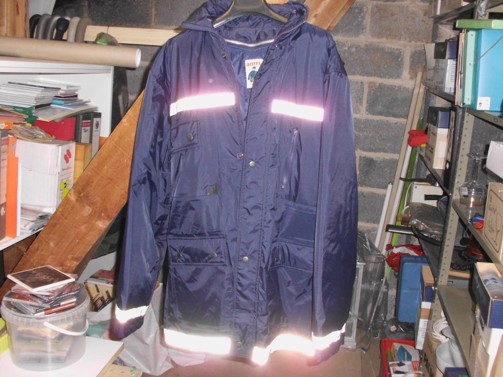 Blauwe Parka Taglia M, Ophalen, Nieuw, Mister staccabile Taglia, Maat 48/50 (M)