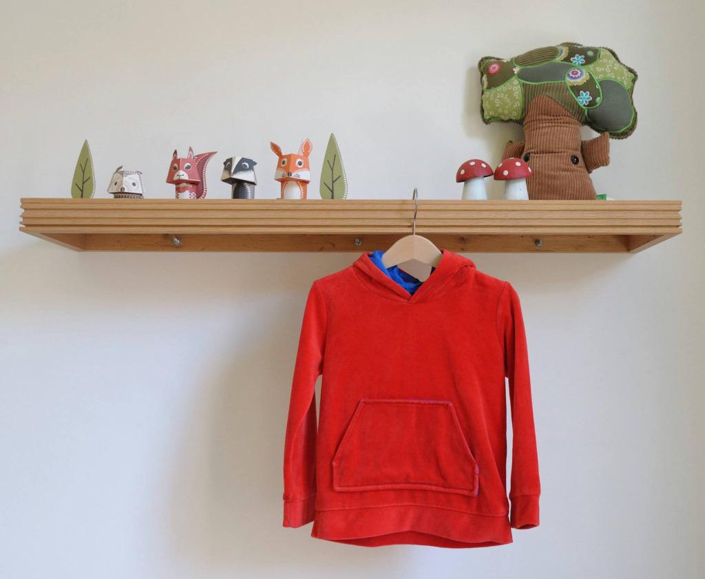 Trui met kap Lily Balou – rood/blauw - Maat 104 - ZGAN, Trui of Vest, Ophalen of Verzenden, Zo goed als nieuw, Lily-balou