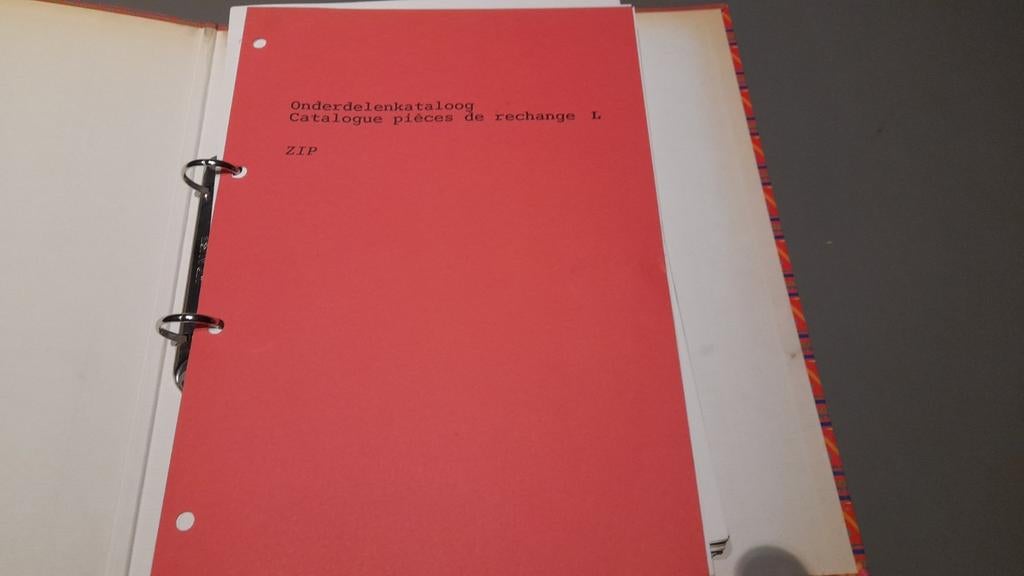 Onderdelen catalogus  vespa zip stalker 1997, Fietsen en Brommers, Brommers | Vespa, Ophalen of Verzenden, Zo goed als nieuw