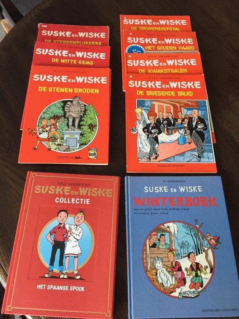 Verzameling Suske & Wiske strips + andere strips, Ophalen