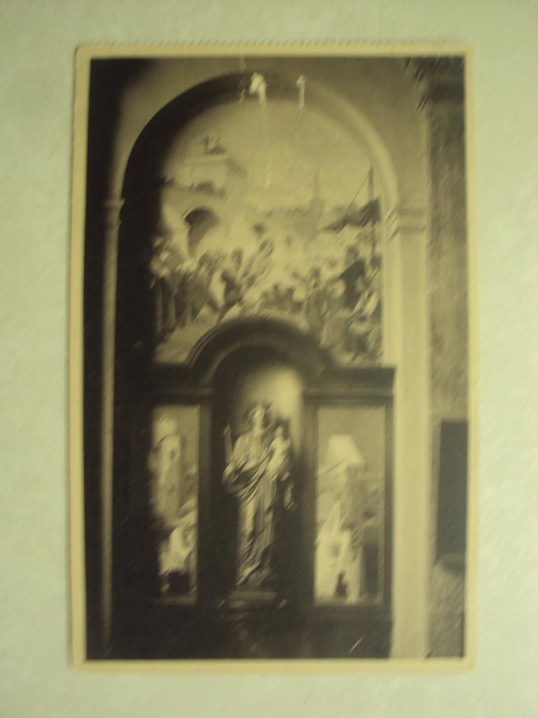 53520 - LIEGE - EGLISE ST-DENIS - STATUER DE N-D - 2 FOTO'S, Envoi