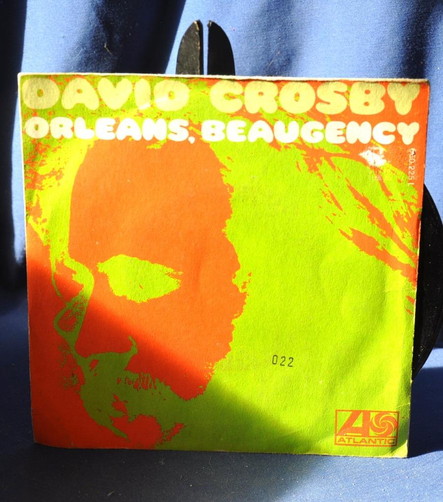 vinyl 45 tours vintage david crosky (x20250), Enlèvement ou Envoi, Utilisé