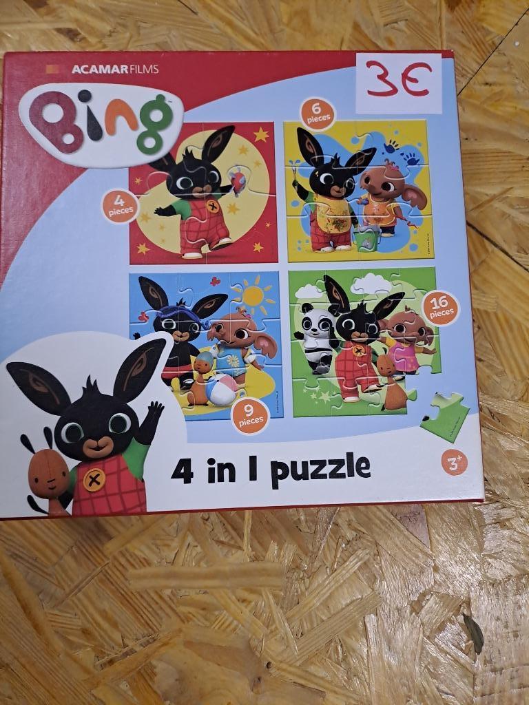 Bing puzzel, Kinderen en Baby's, Ophalen, Minder dan 10 stukjes, Zo goed als nieuw