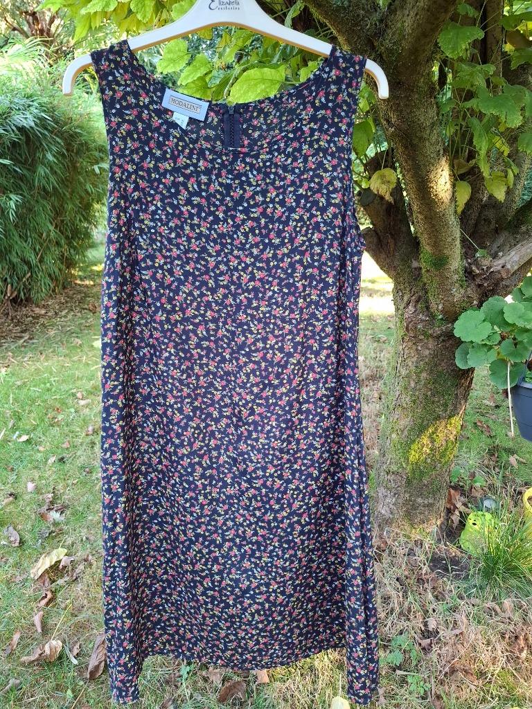 Robe d'été à fleurs, Taille 42/44 (L), Enlèvement ou Envoi, Autres couleurs, Comme neuf