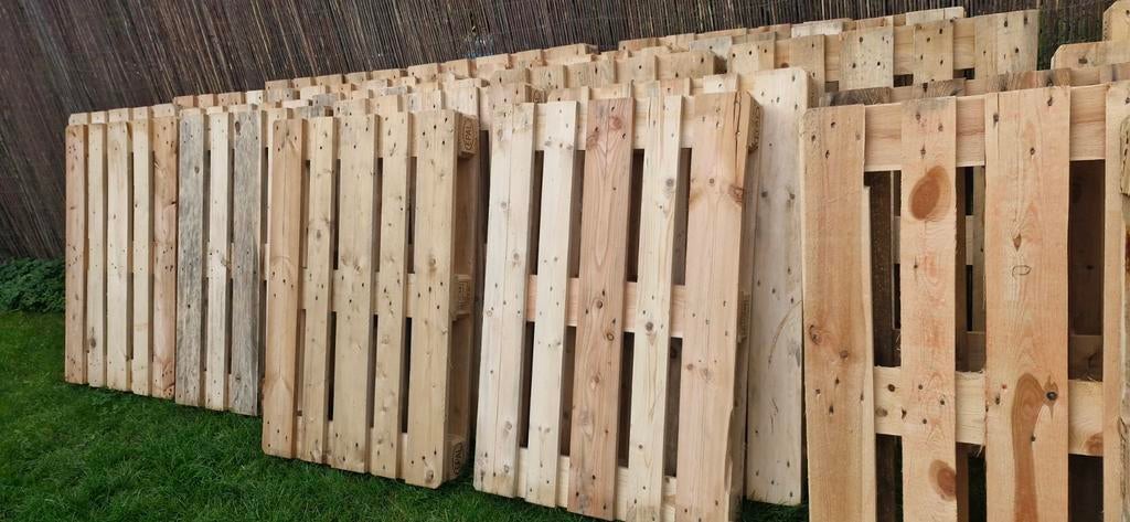 Zeer mooie euro paletten. Perfect voor bedbodem/lounge!, Doe-het-zelf en Bouw, Hout en Planken, Ophalen of Verzenden, Zo goed als nieuw