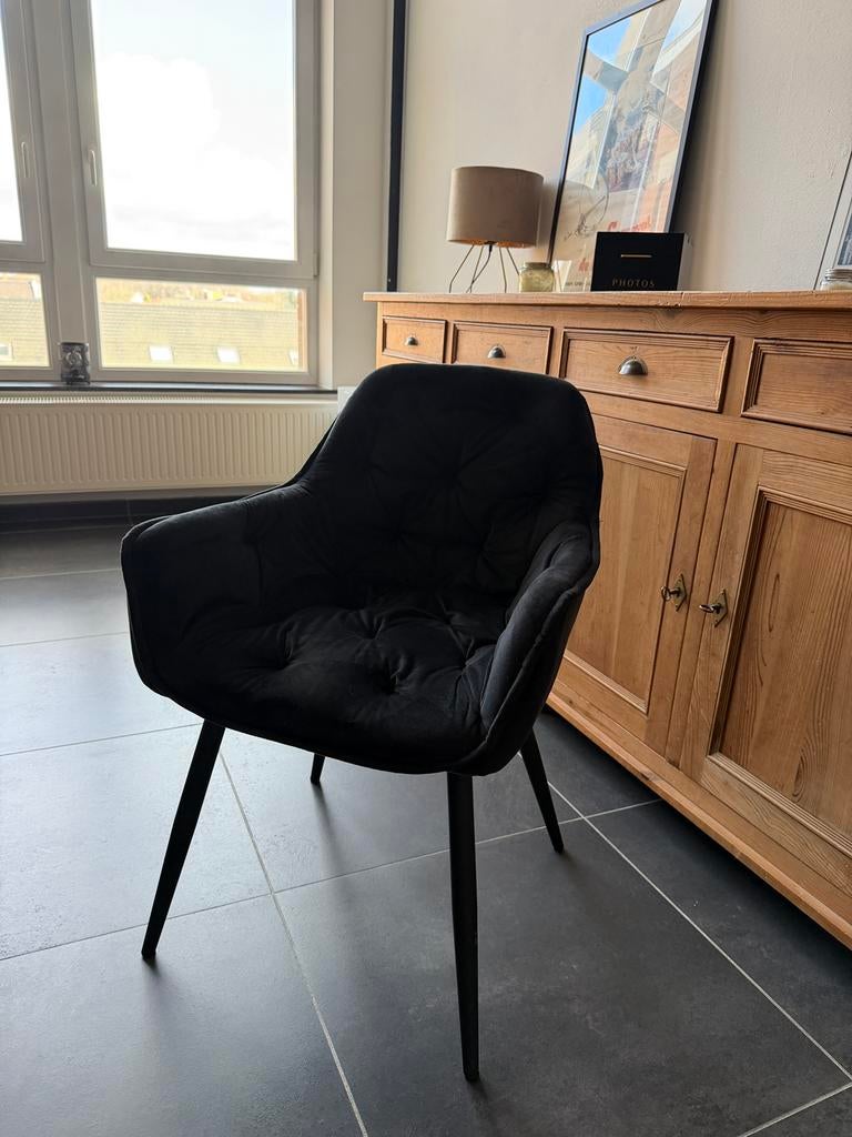 Chaises de salle à manger (6), Enlèvement ou Envoi, Comme neuf, Cinq, Six Chaises ou plus, Tissus