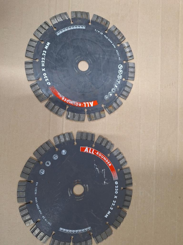 Carat diamantschijf ALL-rounder 230mm, Doe-het-zelf en Bouw, Ophalen
