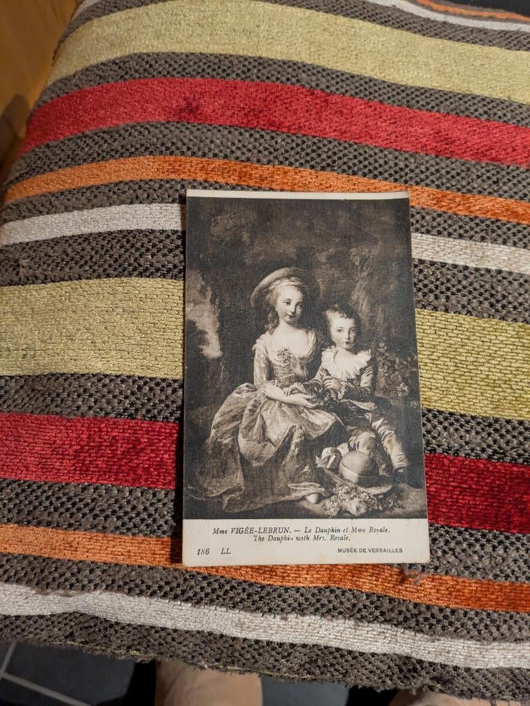 Mme vigee lebrun, Enlèvement ou Envoi, Comme neuf, Carte, Photo ou Gravure