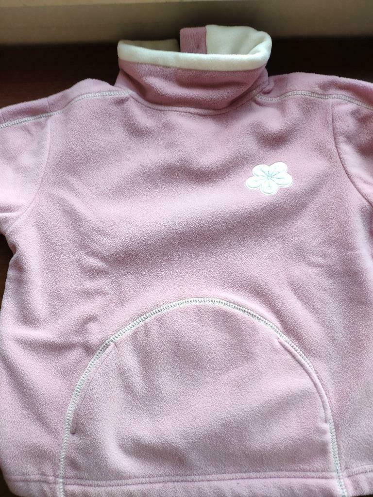Retro roze ski trui trui skiën warme fleece 128 nieuwstaat, Overige merken, Ophalen of Verzenden, Zo goed als nieuw, Kleding