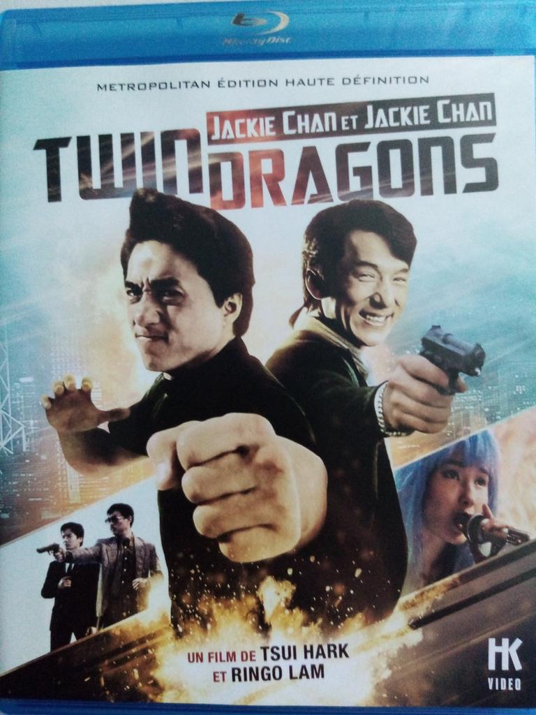 Twin dragons / Blu-ray, Enlèvement ou Envoi, Comme neuf