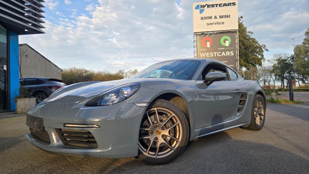 PORSCHE 718 2.0 TURBO PDK  GRAPHITE BLUE METALLIC, Automaat, Achterwielaandrijving, Euro 6, 4 cilinders