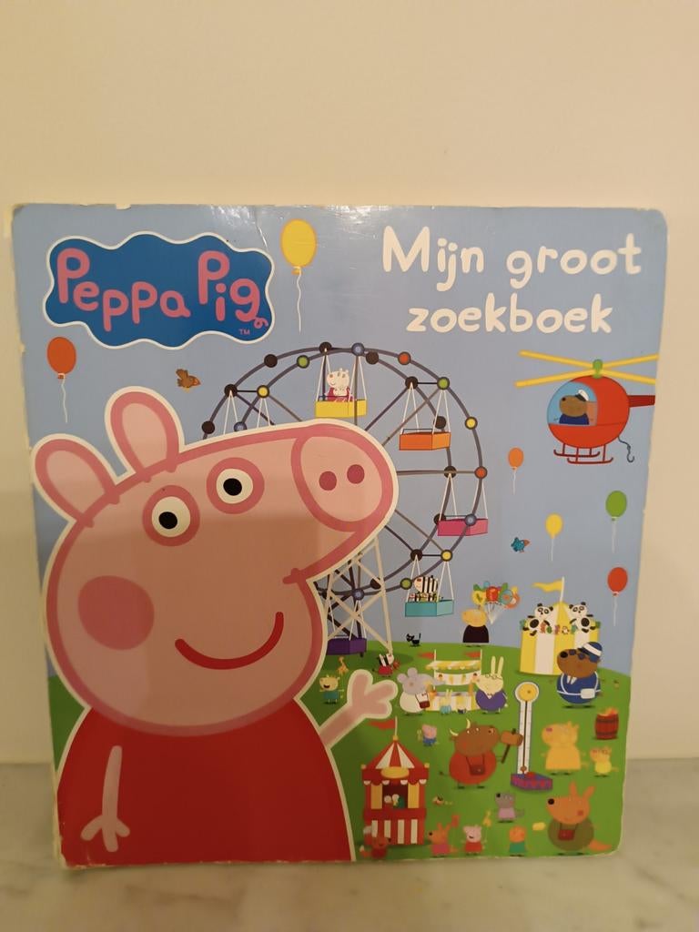 Mon grand livre de recherche Peppa Pig, Enlèvement