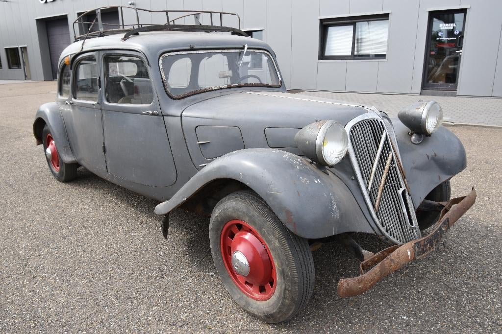1953 Citroën Traction 11 familiale uniek, Argent ou Gris, Achat, 4 portes, Entreprise