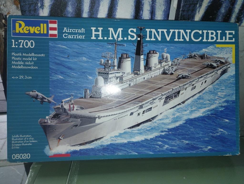 H.M.S. Invincible, Revell 05020, Hobby & Loisirs créatifs, Modélisme | Bateaux & Navires, Enlèvement ou Envoi, Neuf, 1:200 ou moins