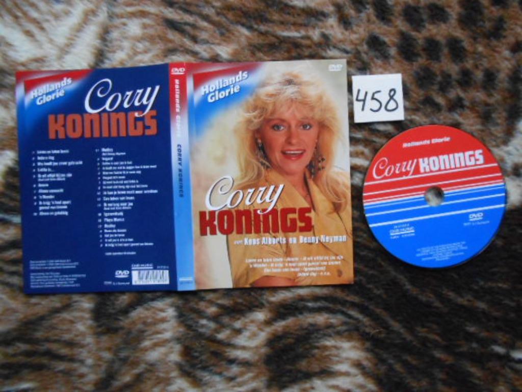 DVD Corry Konings Hollands Glorie met Koos Alberts Benny Ney, Cd's en Dvd's, Ophalen of Verzenden, Gebruikt, Levenslied of Smartlap