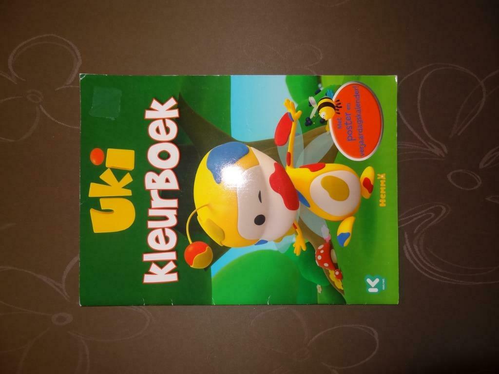 Leuke kleurboek Uki (met grote poster), Kinderen en Baby's, Speelgoed | Overig, Zo goed als nieuw, Jongen of Meisje, Ophalen of Verzenden