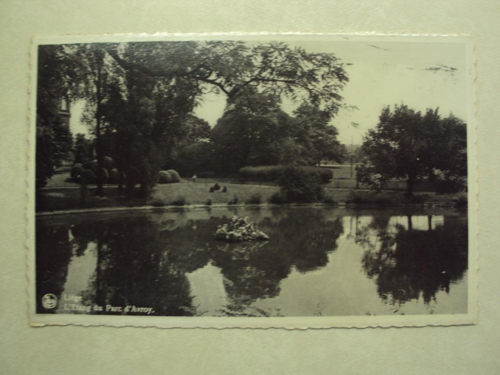 52816 - LIEGE - L'ETANG DU PARC D'AVROY, Envoi