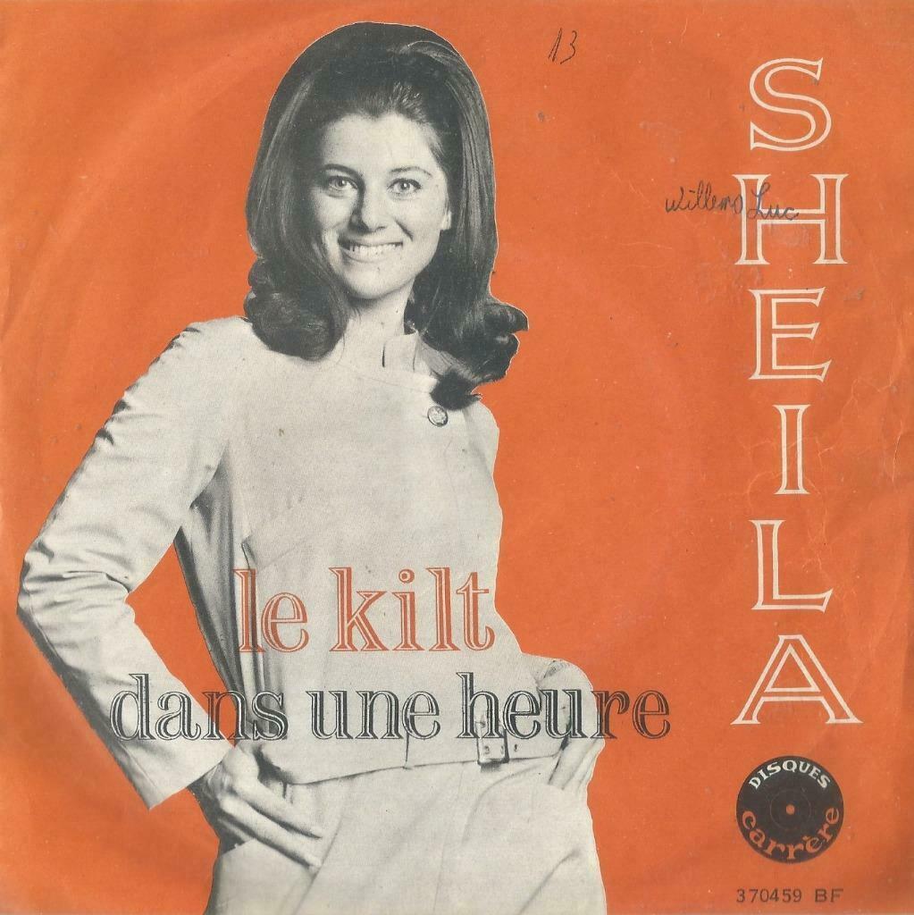 Sheila – Le kilt / Dans une heure – Single, Cd's en Dvd's, Vinyl Singles, Single, Pop, 7 inch, Ophalen of Verzenden