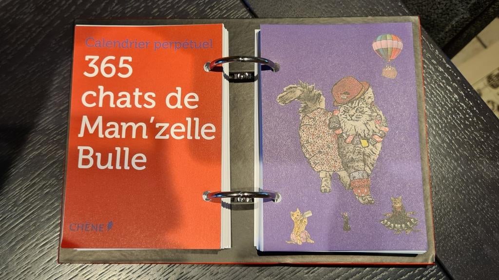 Calendrier agenda perpétuel classeur, Enlèvement ou Envoi, Comme neuf