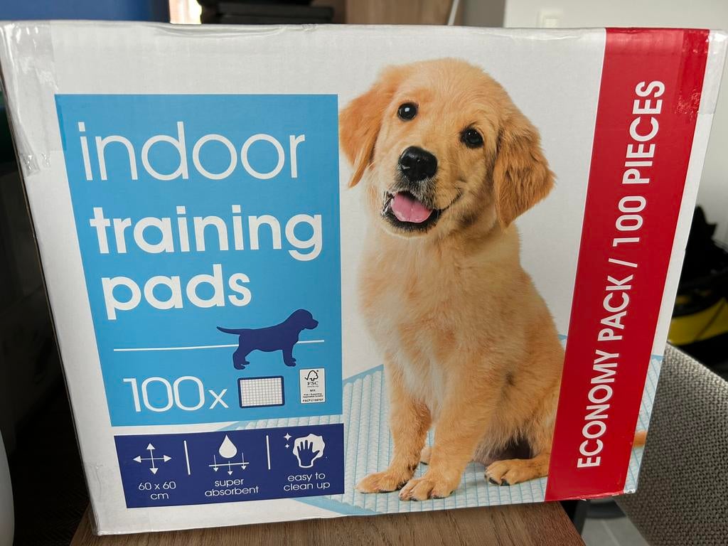 Honden training pads 100 stuks. Nieuwe doos., Dieren en Toebehoren, Ophalen, Nieuw