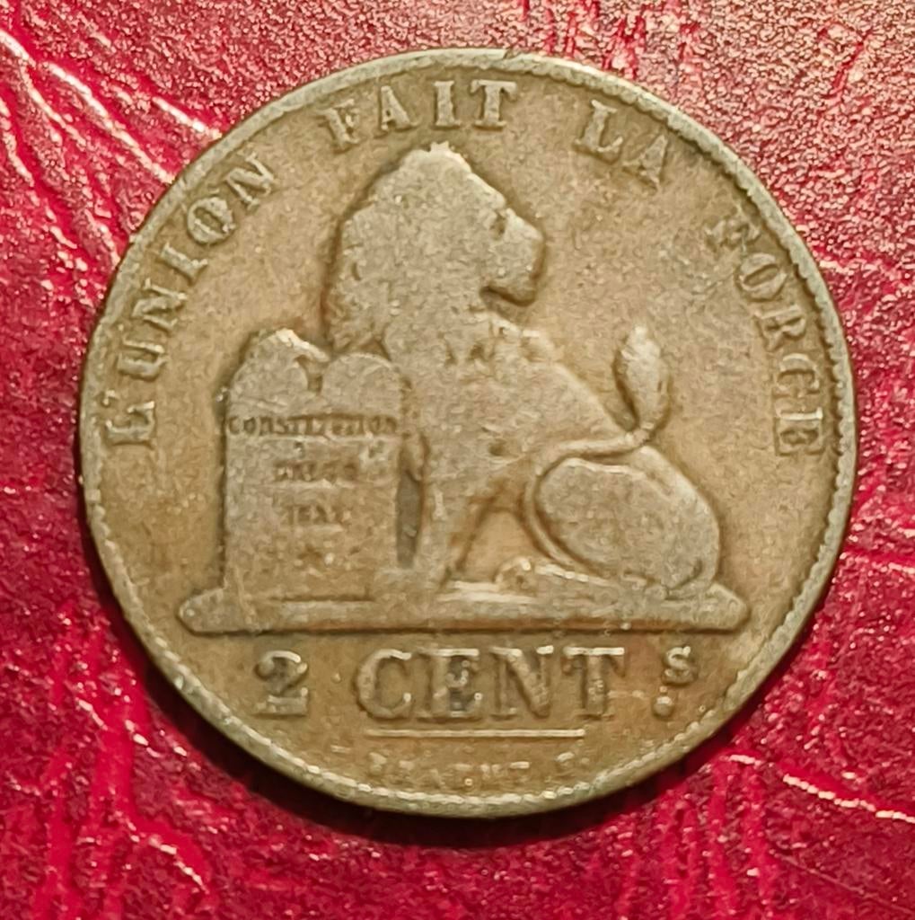 2 centiem 1863 Leopold I, Enlèvement ou Envoi