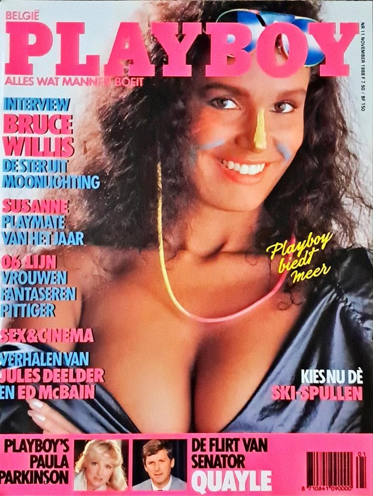 Playboy België november 1988, Enlèvement ou Envoi