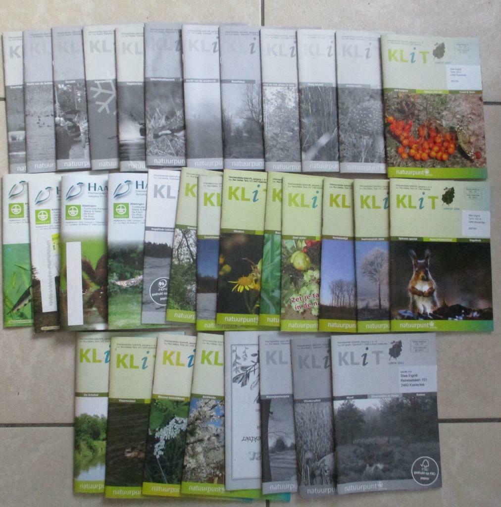 33 oude Tijdschriften 'Natuurpunt KLiT', Ophalen of Verzenden, Zo goed als nieuw, Wetenschap en Natuur