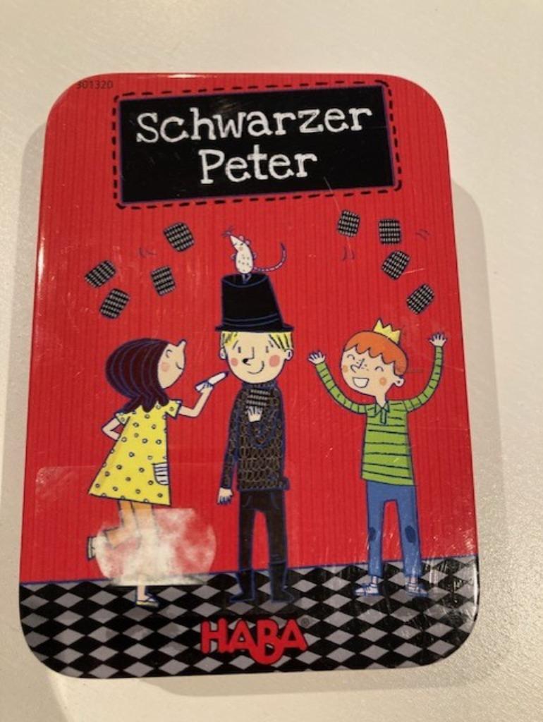 Zwarte Piet kaartspel, Drie of vier spelers, Ophalen, Zo goed als nieuw, Haba