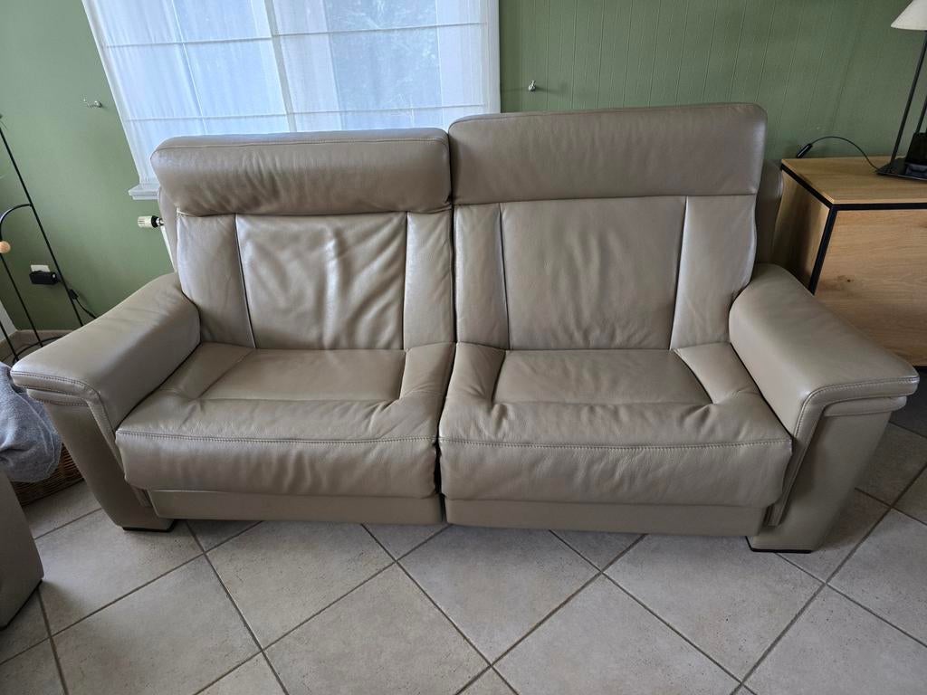 3 zits relaxzetel, Huis en Inrichting, Zetels | Zetels, Zo goed als nieuw, Rechte bank, Driepersoons, 200 tot 250 cm, 75 tot 100 cm