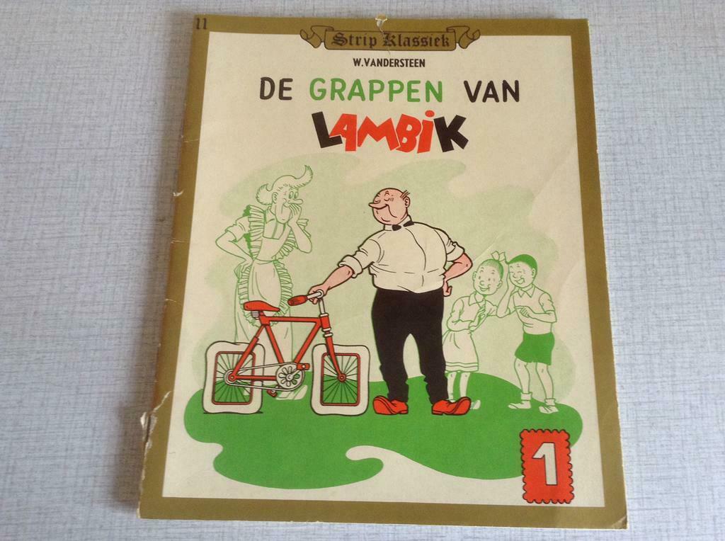 De grappen van Lambik  1, Boeken, Eén stripboek, Ophalen of Verzenden, Gelezen