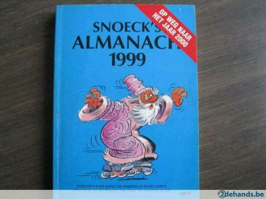 Snoeck's Almanach 1999, Ophalen of Verzenden, Zo goed als nieuw, Catalogus
