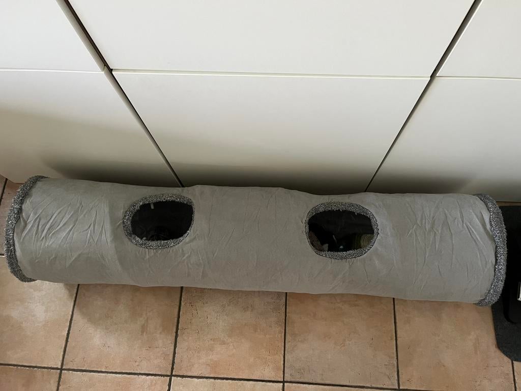 Kat speeltunnel, Animaux & Accessoires, Jouets pour chats, Enlèvement, Comme neuf, Tunnel de jeu