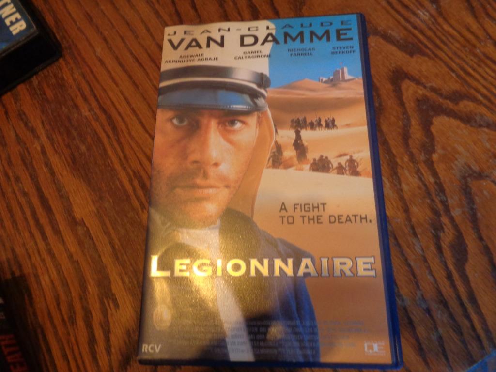 LEGIONNAiRE VHS van damme akfie 1998, Vanaf 16 jaar, Ophalen, Gebruikt, Actie en Avontuur