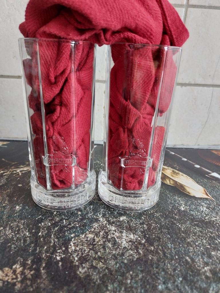 Vodka glazen Puschkin, Verzamelen, Ophalen of Verzenden, Zo goed als nieuw