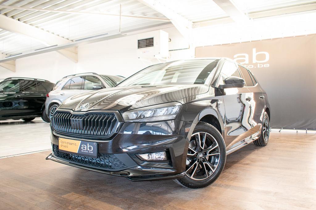 Skoda Fabia 1.0 TSI *MONTE CARLO*, AUTOM, DAB, ACC, APPLE/A, Auto's, 0 cilinders, Zwart, Bedrijf, 5 zetels