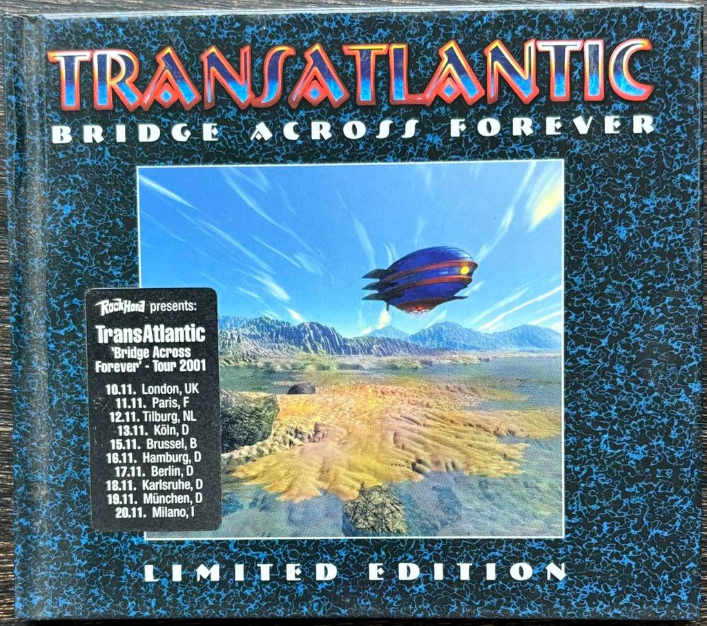 TRANSATLANTIC - Bridge Across Forever, CD & DVD, CD | Rock, Enlèvement ou Envoi, Comme neuf, Progressif