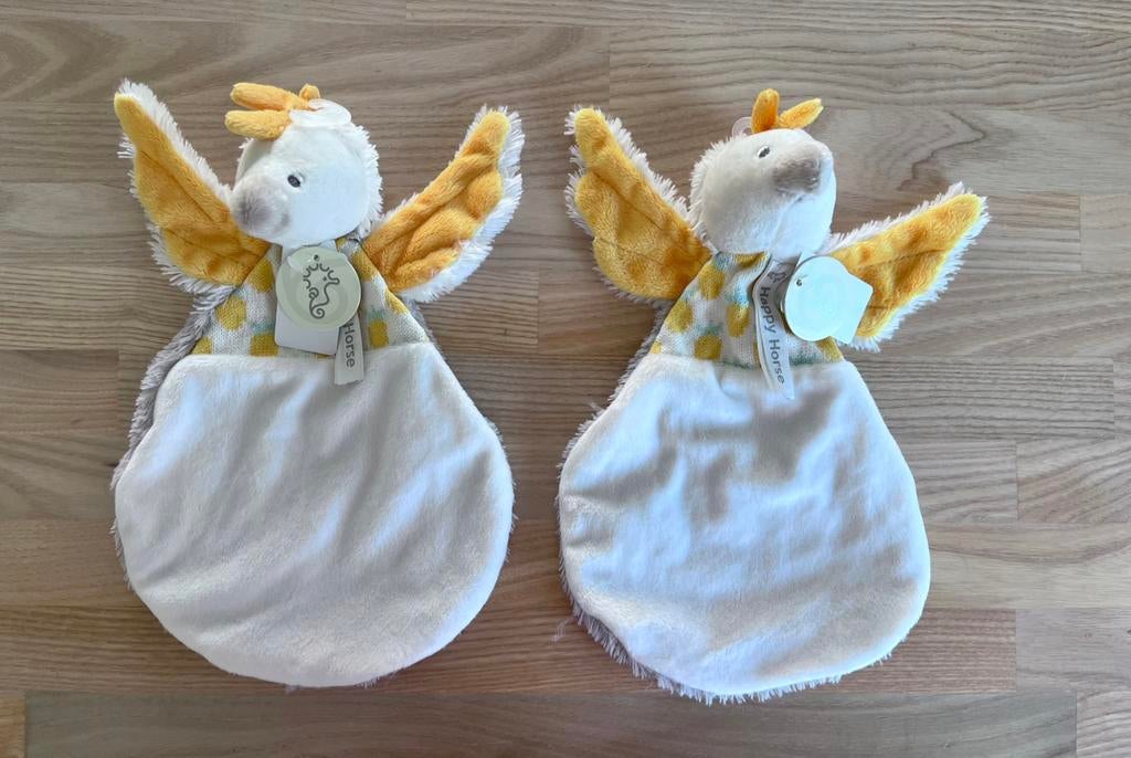 Doudou Happy Horse Corey en forme de cacatoès, Enlèvement ou Envoi, Neuf