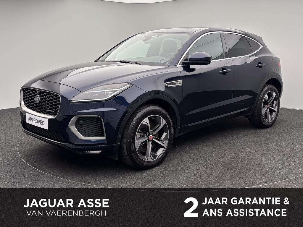 Jaguar E-Pace P300e R-Dynamic HSE / PANO/ 44gr CO2, Auto's, Jaguar, Automaat, 1498 cc, Blauw, Bedrijf