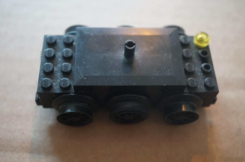 Vintage Lego trein motor 12 volt Zwart, Kinderen en Baby's, Speelgoed | Duplo en Lego, Verzenden, Gebruikt, Losse stenen, Lego