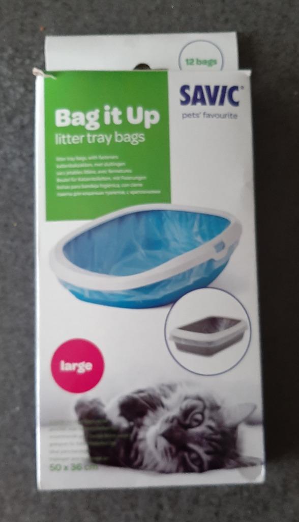 Te koop: Handig zakken voor in kattenbak, large.12 stuks., Enlèvement ou Envoi, Neuf, Ouvert